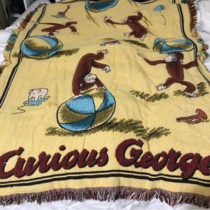 Goodwin Weavers Curious George Throw
